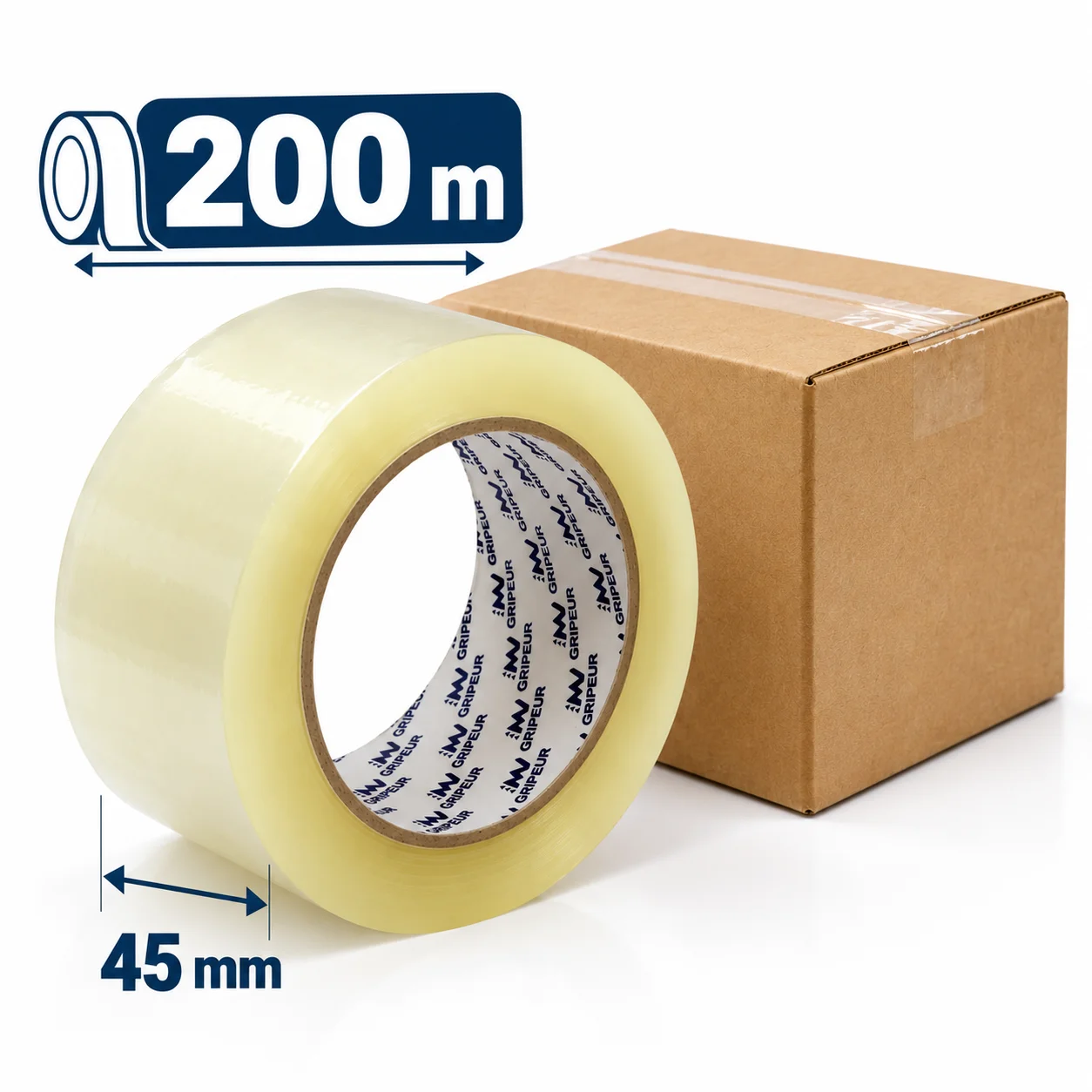 Scotch – Rouleau adhésif transparent 200m