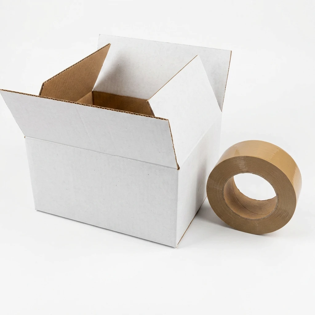 Caisse Carton Simple Cannelure 24x20x13
